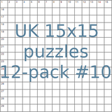 British 15x15 puzzles 12-pack no.10