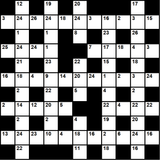 Australian 11x11 codeword puzzle no.306