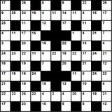 Australian 11x11 codeword puzzle no.318