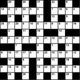 Australian 11x11 codeword puzzle no.325