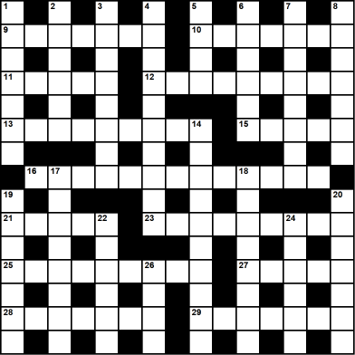 Australian 15x15 simple puzzle no.309