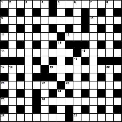 Australian 15x15 simple puzzle no.312