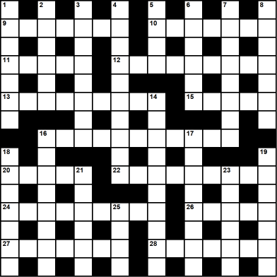 Australian 15x15 simple puzzle no.315