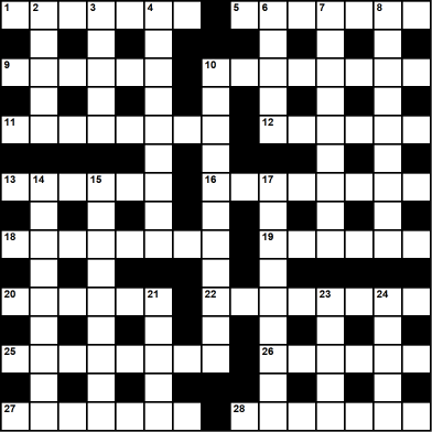 Australian 15x15 simple puzzle no.316