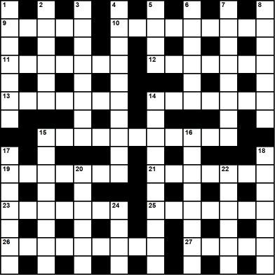 Australian 15x15 simple puzzle no.317