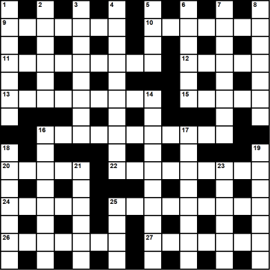 Australian 15x15 simple puzzle no.323
