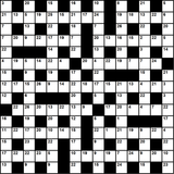 British 15x15 codeword puzzle no.331