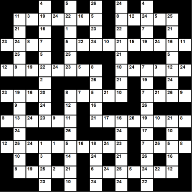 British 15x15 codeword puzzle no.333