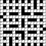 British 15x15 codeword puzzle no.336