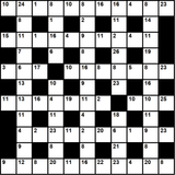 British 11x11 codeword puzzle no.311