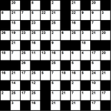 British 11x11 codeword puzzle no.324