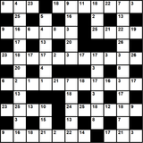 British 11x11 codeword puzzle no.325