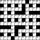British 11x11 codeword puzzle no.332