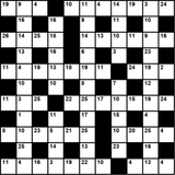 British 11x11 codeword puzzle no.344