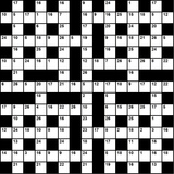 British 15x15 codeword puzzle no.301