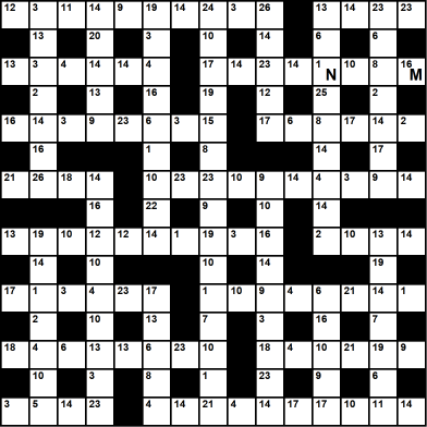 British 15x15 codeword puzzle no.317