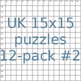 British 15x15 puzzles 12-pack no.2