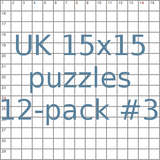 British 15x15 puzzles 12-pack no.3