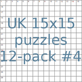 British 15x15 puzzles 12-pack no.4