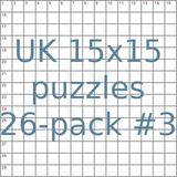 British 15x15 puzzles 26-pack no.3