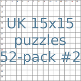 British 15x15 puzzles 52-pack no.2