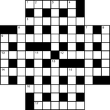 British 13x13 Christian puzzle no.343