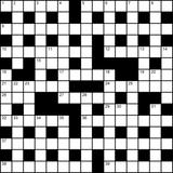 British 15x15 cryptic puzzle no.307