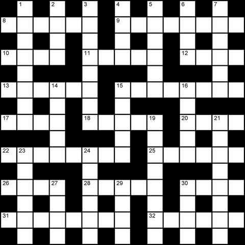 British 15x15 cryptic puzzle no.310