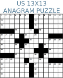 American 13x13 anagram crossword puzzle no.311