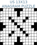American 13x13 anagram crossword puzzle no.313