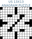 American 13x13 anagram crossword puzzle no.314