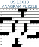 American 13x13 anagram crossword puzzle no.317