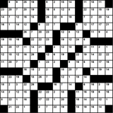 American 15x15 codeword puzzle no.301