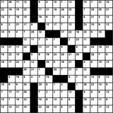 American 15x15 codeword puzzle no.309