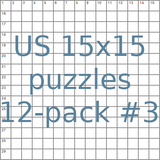 American 15x15 puzzles 12-pack no.3